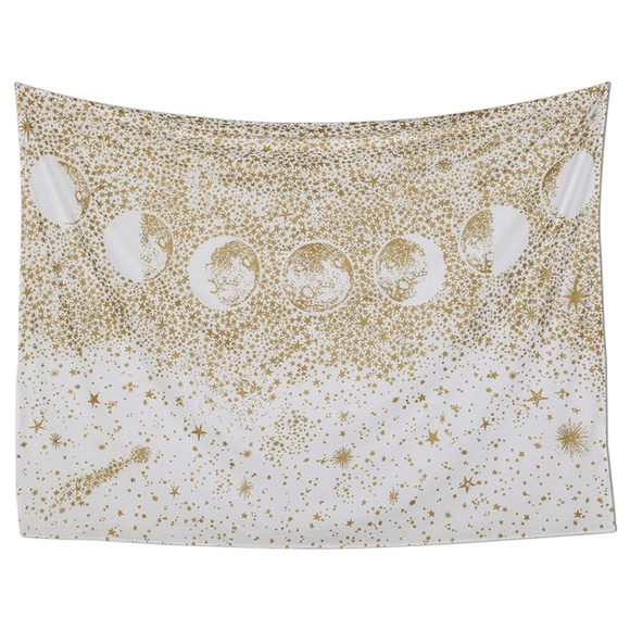 Moon Phase Stardust Constellation Boho Tapestry